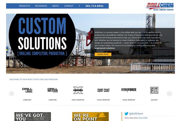 drillchem WordPress theme, websites list used drillchem theme drillchem theme websites examples