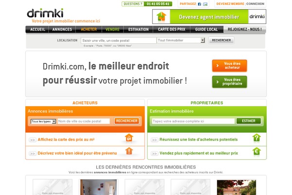 drimki.com site used Simpatico