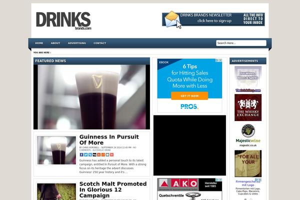 drink-brands.com site used Venetia