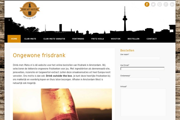 Pinboard theme site design template sample