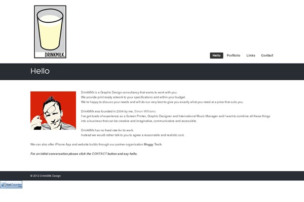 drink-milk.net site used Promotion