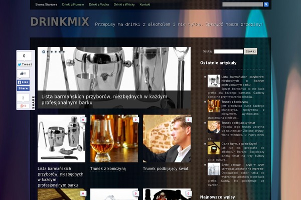 drinkmix.pl site used Restaurant Recipe