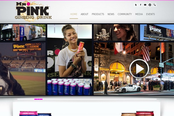 drinkmrpink.com site used Fitness-wellness
