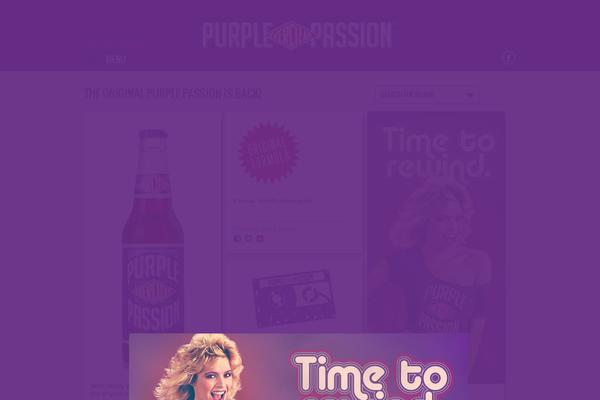 drinkpurplepassion.com site used Jefftheme