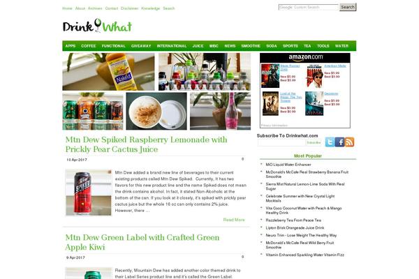drinkwhat.com site used Drinkwhat