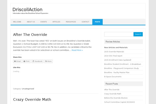 Iconic One theme site design template sample