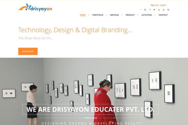 Patti theme site design template sample