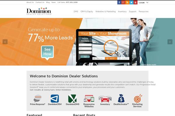drivedominion.com site used Dominion