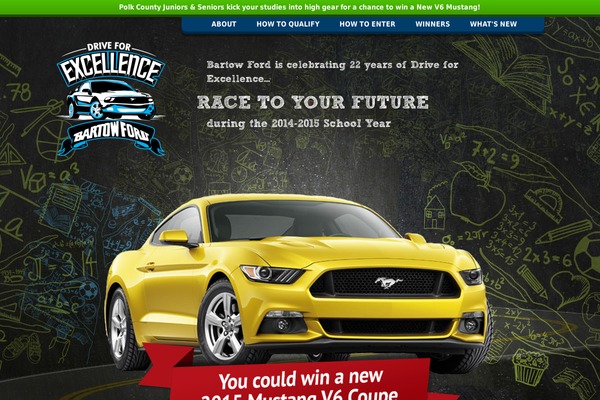 drivefordexcellence.com site used Bartowford
