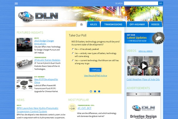 Site using Accordion plugin