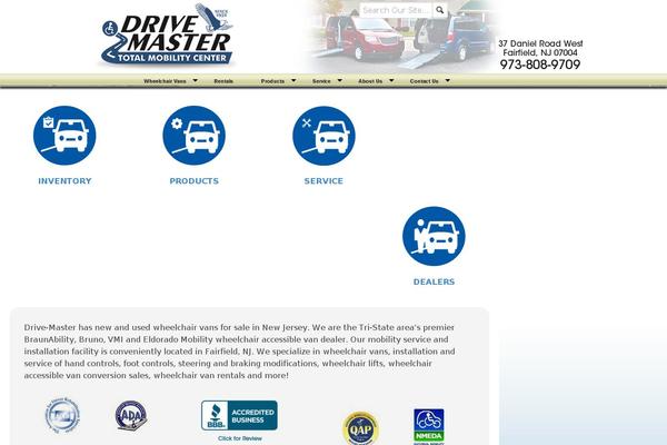 drivemastermobility.com site used Market3-childtheme