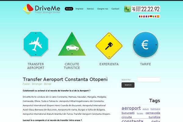 driveme.ro site used Driveme