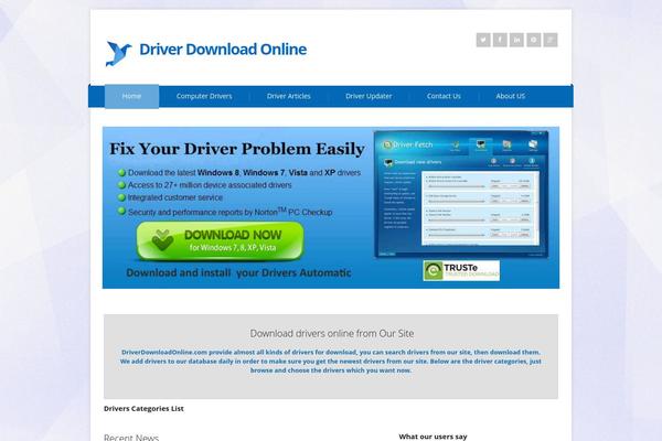 driverdownloadonline.com site used Inharmony