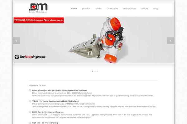 Dm theme site design template sample