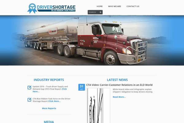 drivershortage.ca site used Driver-shortage