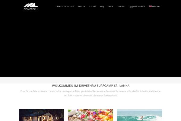 Bridge theme site design template sample