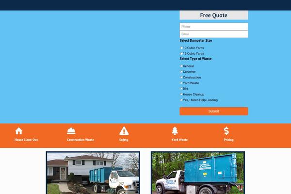 BeTheme Child theme site design template sample
