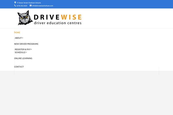 drivewisechatham.com site used Drivewise-child