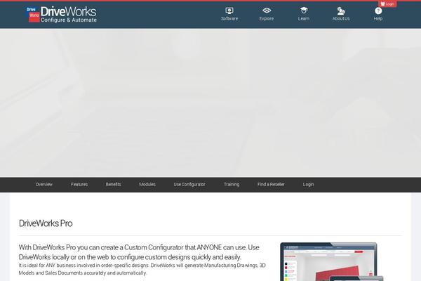 driveworkspro.com site used Driveworks-v5.0.115