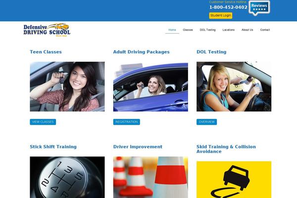 driving-school.com site used Defensive-driving-2019