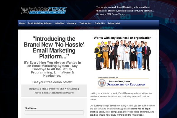 drivingforce.com site used Driving-force