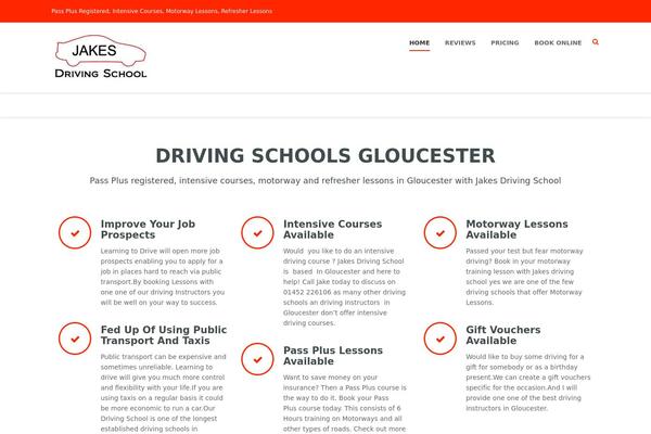 driving-school-pro WordPress theme, websites list used driving-school-pro theme driving-school-pro theme websites examples