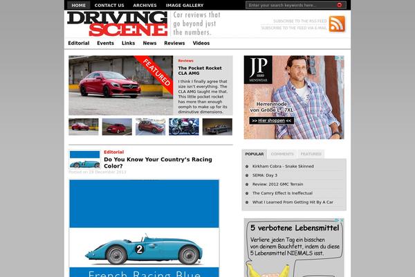 Premiumnews theme site design template sample