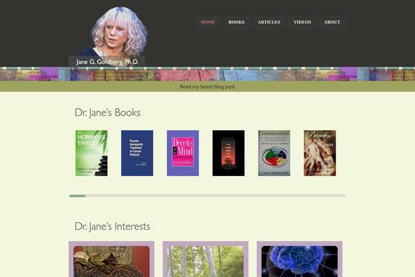 drjanegoldberg.com site used Mastertheme-drjanes
