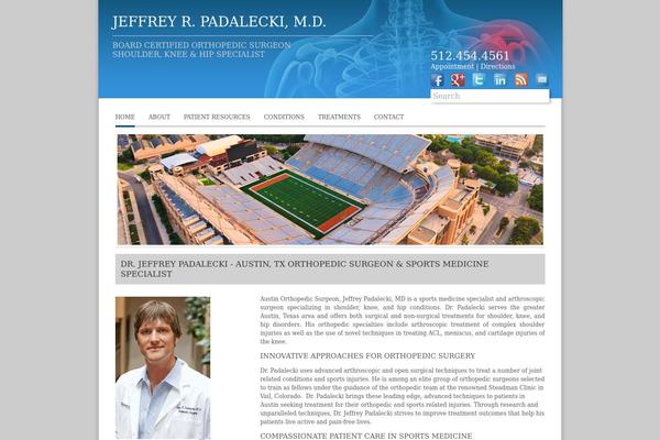 drjeffpadaleckimd.com site used Avada-6