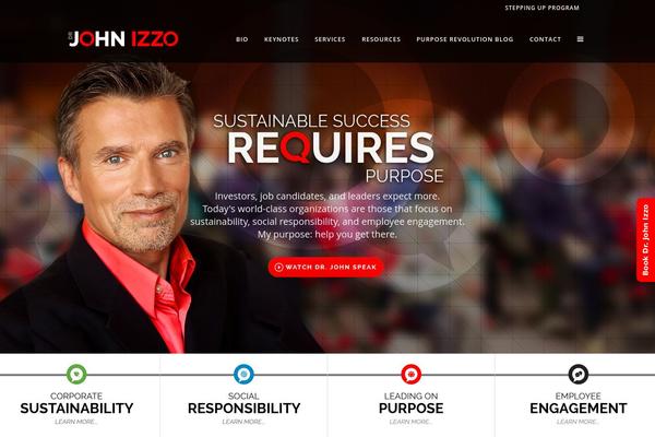 Enfold theme site design template sample