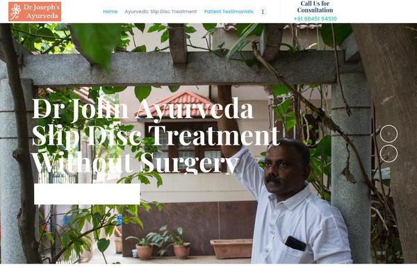drjosephayurveda.com site used Andersonclinic