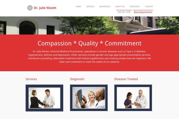 WP Jurist theme site design template sample
