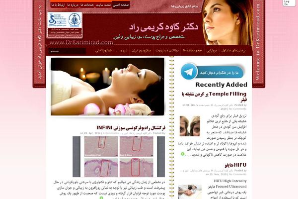 drkarimirad.com site used Meta-beauty