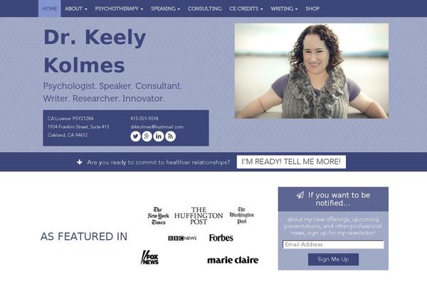 drkkolmes.com site used Keely