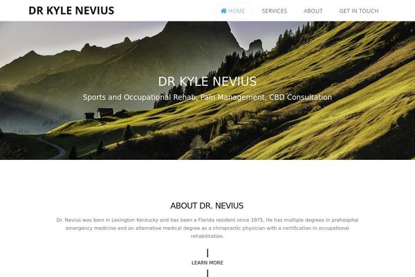 Site using Cornerstone plugin