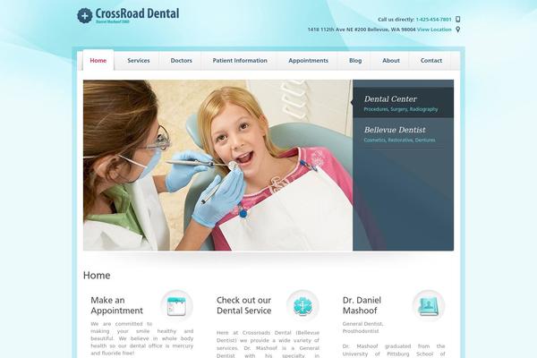 Medica Parent theme site design template sample