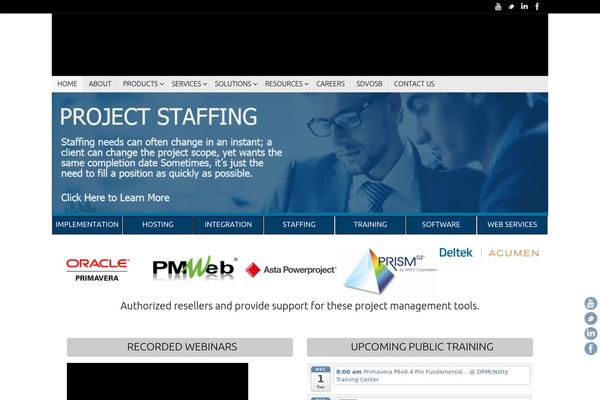 Tempera theme site design template sample