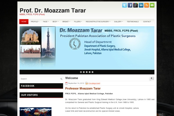 drmoazzamtarar.com site used Cardriver