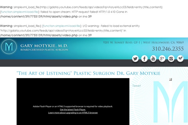 drmotykievideos.com site used Drmotykie_redesign