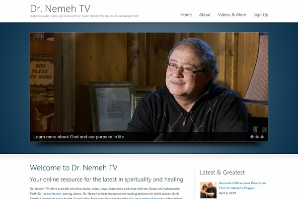 drnemehtv.com site used Striking