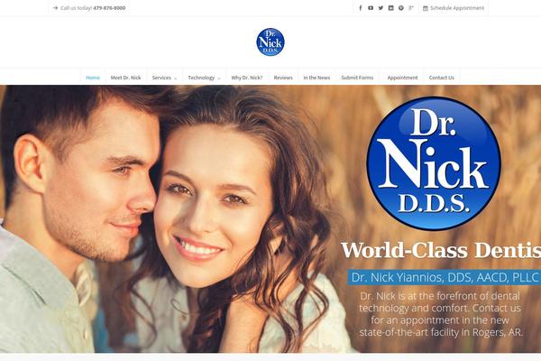 Highend theme site design template sample