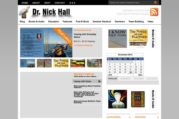 drnickhall.com site used Premiumnews-dev