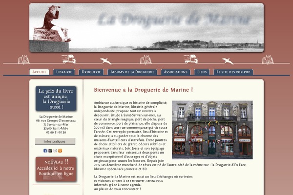 droguerie-de-marine.fr site used Droguerie