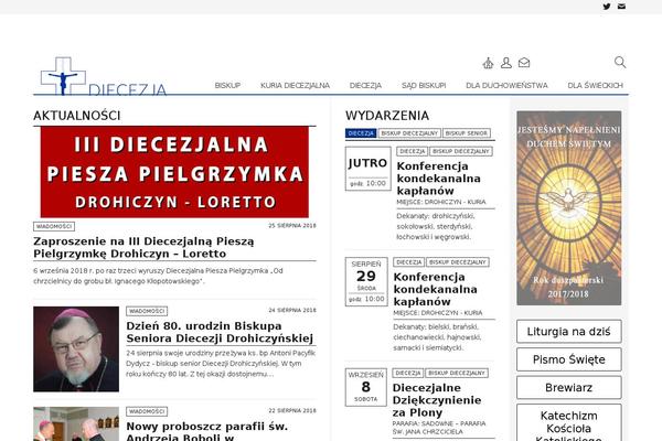 drohiczynska.pl site used Diocese