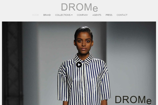 dromedesign.it site used Drome
