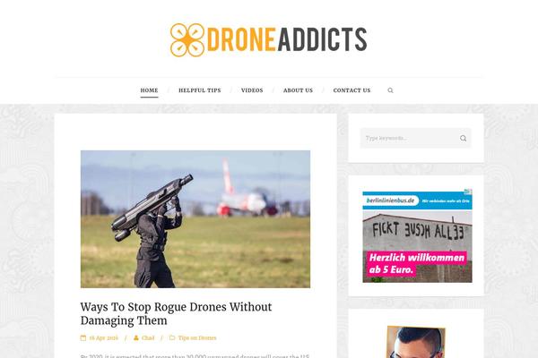 droneaddicts.net site used Simplearticle-v1-00