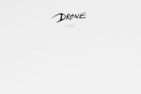 Drone theme site design template sample