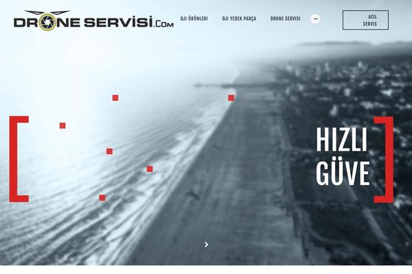 Drone-media theme site design template sample