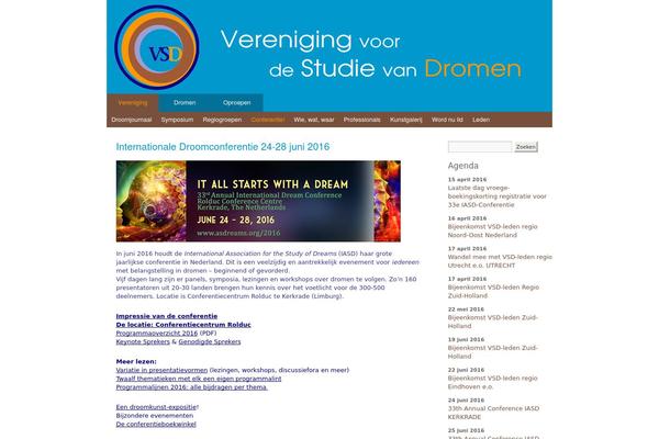droomvereniging.nl site used Twentyten_droomvereniging