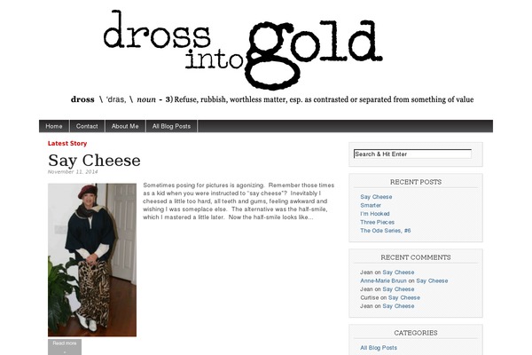 drossintogold.com site used Magazine Basic